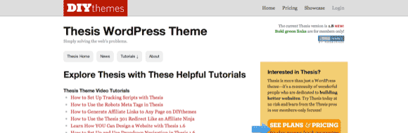 Post image for 9 Blogs to Help You Master the Thesis WordPress Theme